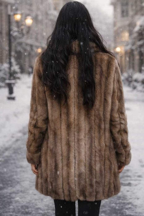 Продам норкову шубу