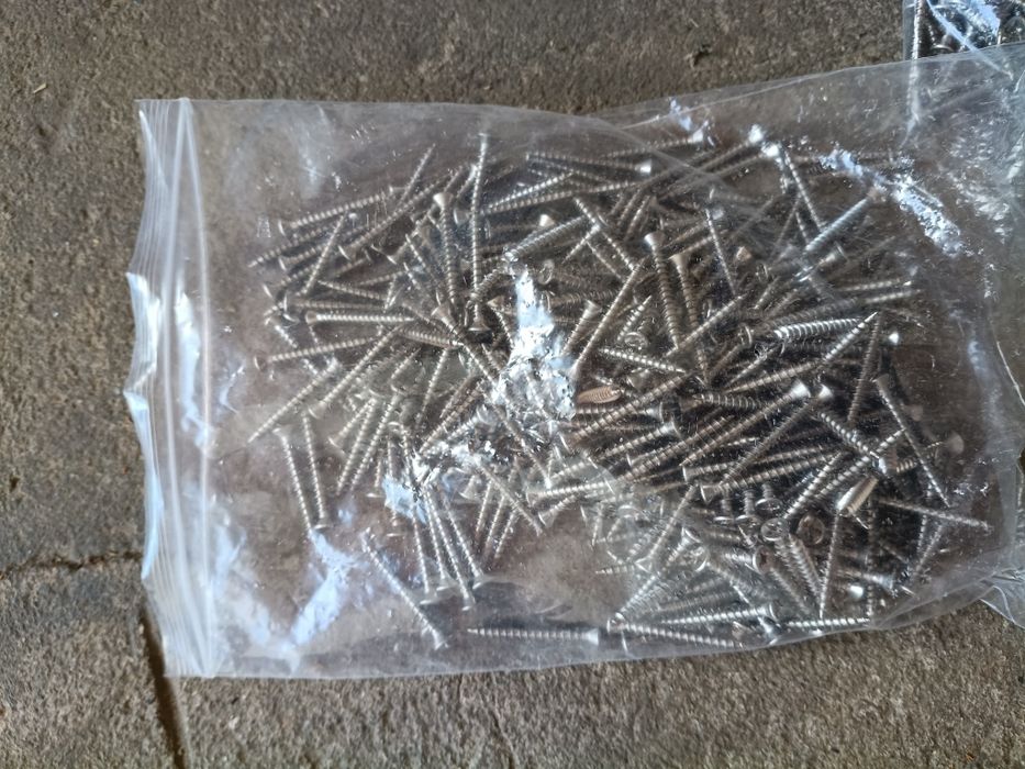 Wkręty montażowe tarasowe / do drewna 3,5 cm – 300 szt.  Deska tarasowa