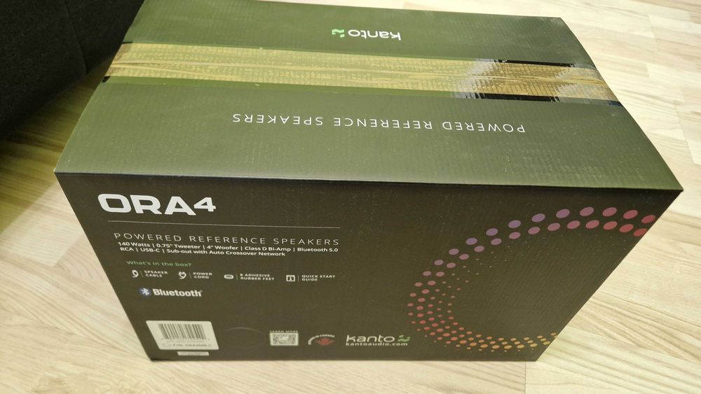 Kanto ORA4 głośniki monitory aktywne bluetooth USB-C