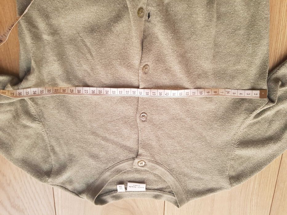 Sweterek oliwkowy name it 7-8 lat, roz. 122-128