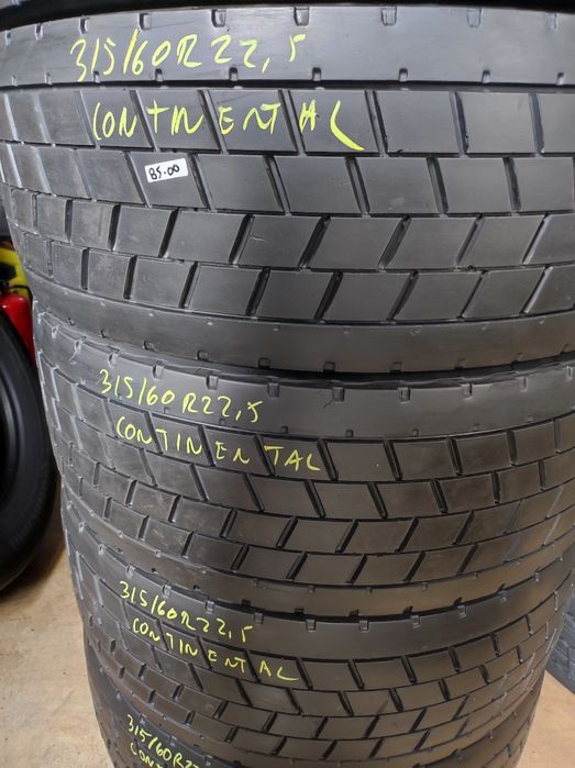 315/60R22,5 usados tração Continental