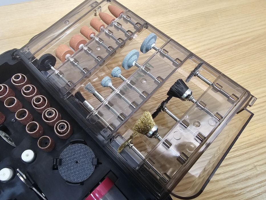 418шт Насадки для Гравера Procraft GK418 +4шт Цанги в комплекте