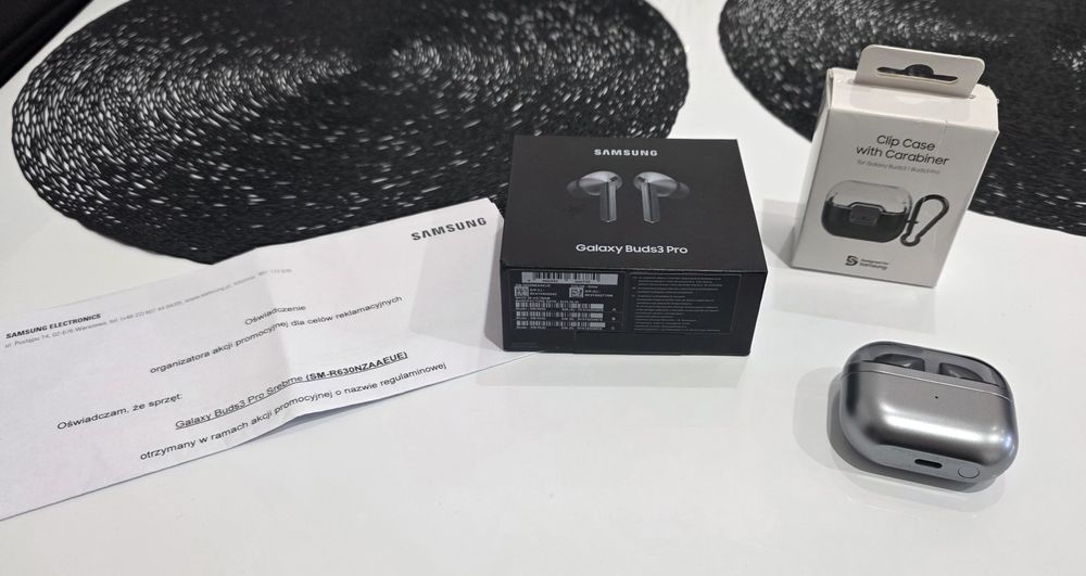 Nowe Słuchawki Samsung Galaxy Buds 3 Pro  gwarancja 2 lata