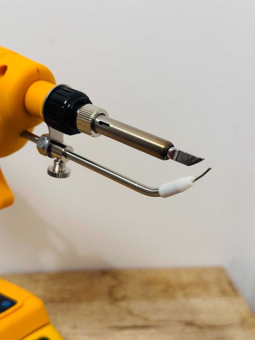 Pistolet Lutowniczy Pasuje Na Aku Dewalt - 5x Grot + Cyna GRATIS