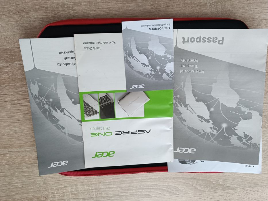 Нетбук aser aspire one 756
