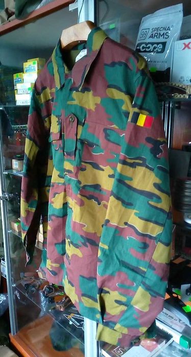 Bluza Armia Belgia Jigsaw camo ripstop r.XXL/S Unikat