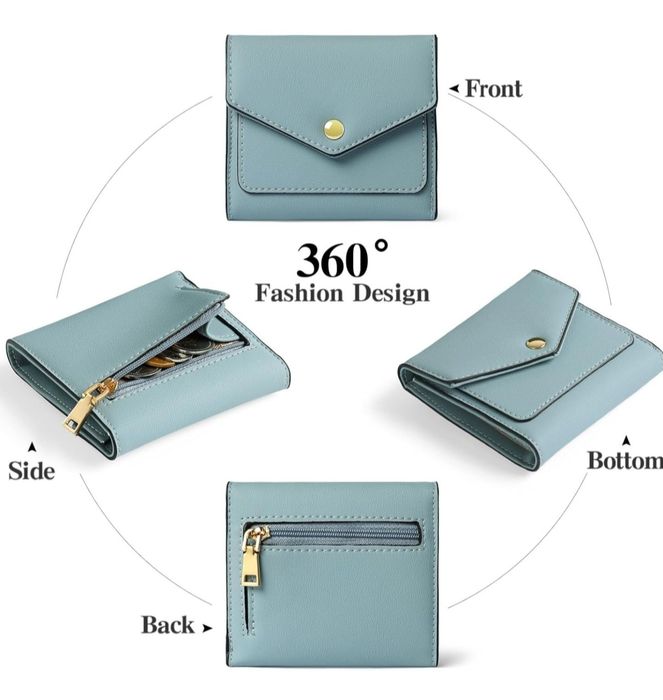 DEIPSMK – Stylowy Portfel Damski z Blokadą RFID