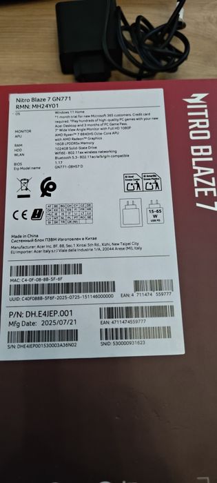 Acer Nitro Blaze 7