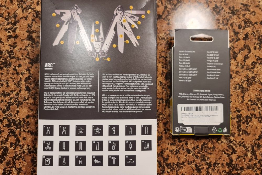 Leatherman ARC  +  opcjonalnie Bit Kit
