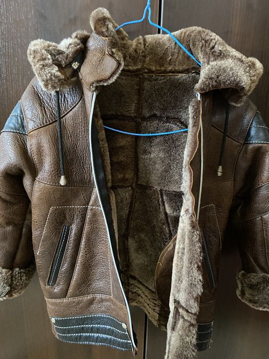 Дублянка шкіряна на 3-4роки