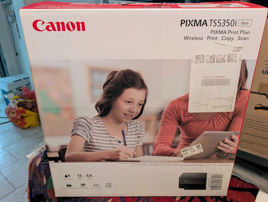 Vendo Impressora Multifunções Canon PIXMA TS5350i (Como Nova)