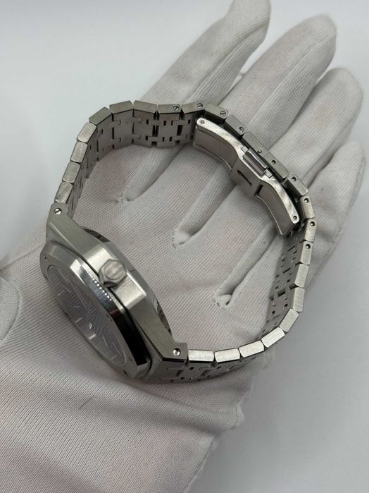 Zegarek Seiko Mod Royal Oak Custom Watch Granatowy