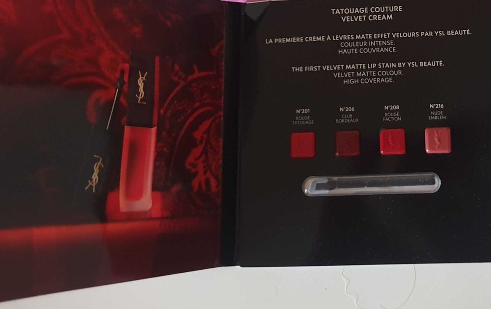 YSL kosmetyczka mini Brelingot Black Velwet