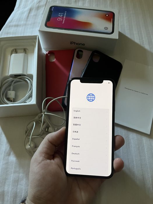 Продам Apple iPhone X black 256gb Neverlock