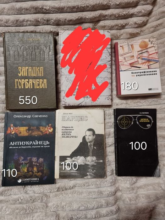 Рідкісні книги, історична література