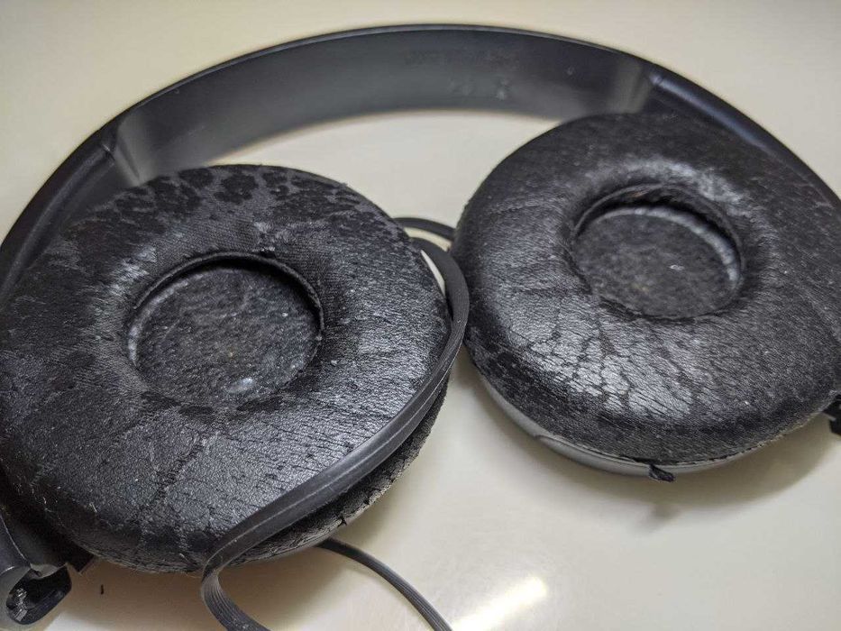 Навушники складні Headphones Sony MDR-ZX310 Black Амбушюри якість