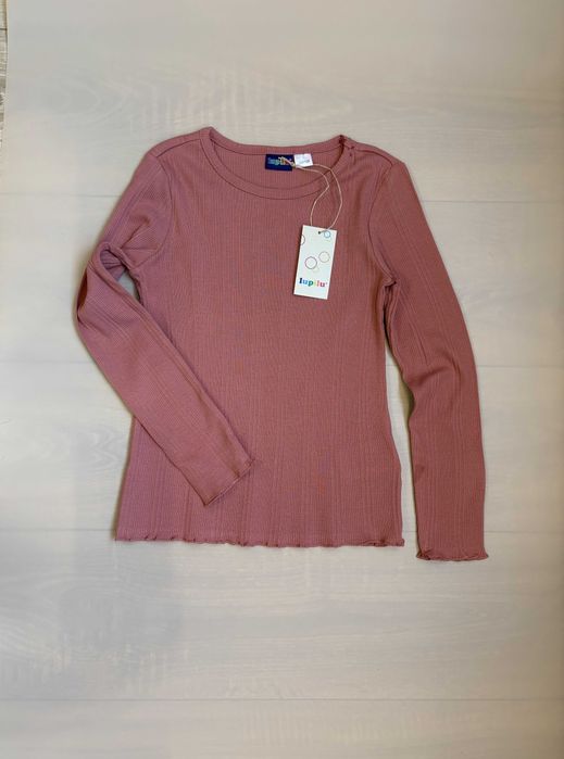 Стильний реглан Lupilu в рубчик для дівчинки