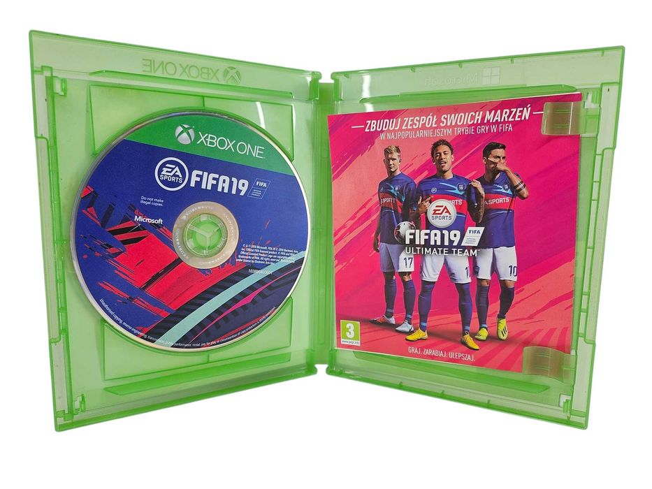 Gra na konsolę FIFA 19 XBOX ONE pudełkowa