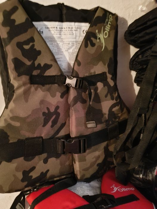 Kamizelki asekuracyjne M 40-55 kg nowe. Wypy