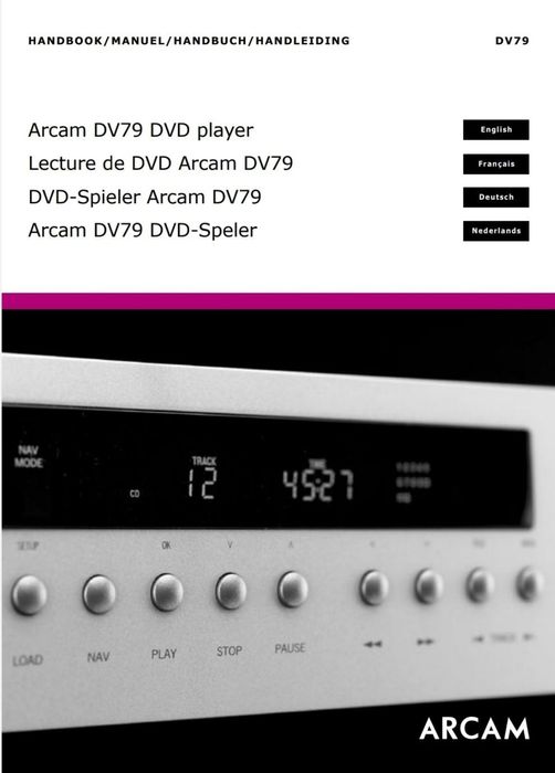 Arcam DVD modelo Dv79 - HDMI - Novo