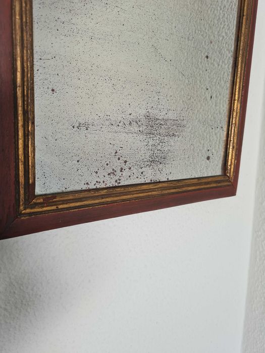 Espelho moldura entalhada