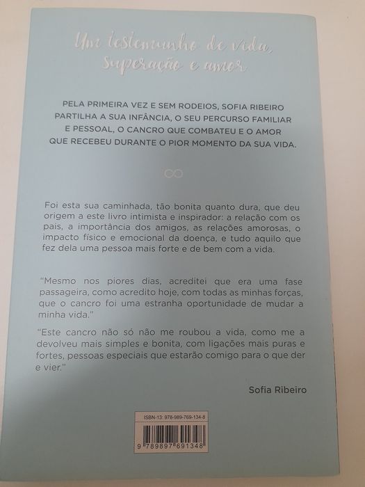 Livro "Confia " de Sofia Ribeiro
