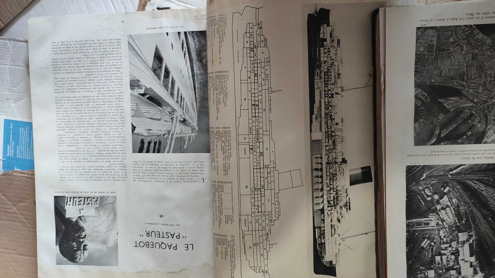 3 Volumes com Revistas L'Illustration encadernadas - 1939 e 1940