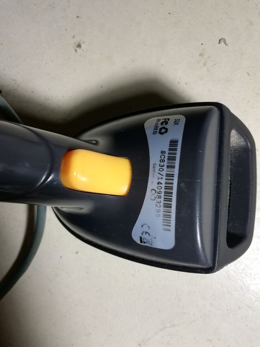 Leitor de código de barras e suporte64552623295235122