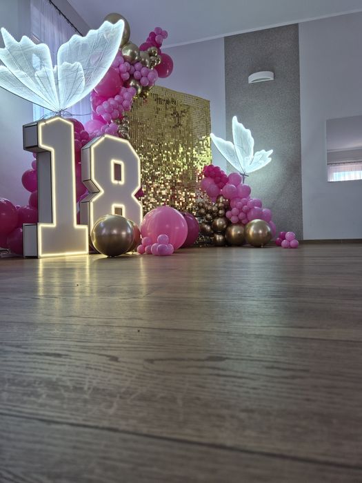 Dekoracja, ścianki, boxy balonowe