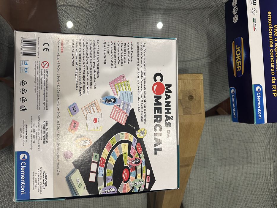 Jogo tabuleiro “manhas comercial”