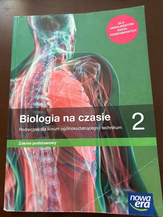 Biologia na czasie 2. Nowa Era zakres podstawowy.