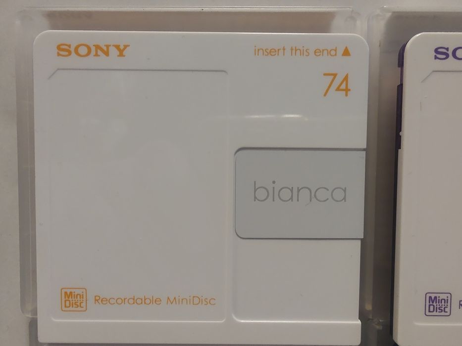 MD Sony Bianca 74 Minidisc