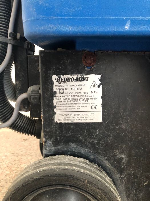 hydromist tw000835 - máquina de limpar carpetes