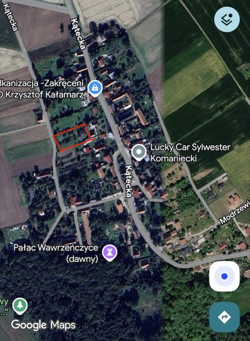 Działka budowlana Wawrzeńczyce – 2 działki 1039 m² kazda teren 10 MU, możliwość połączenia