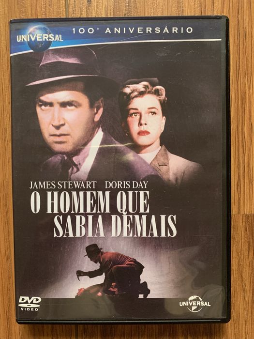 O Homem que Sabia Demais - Alfred Hitchcock - dvd
