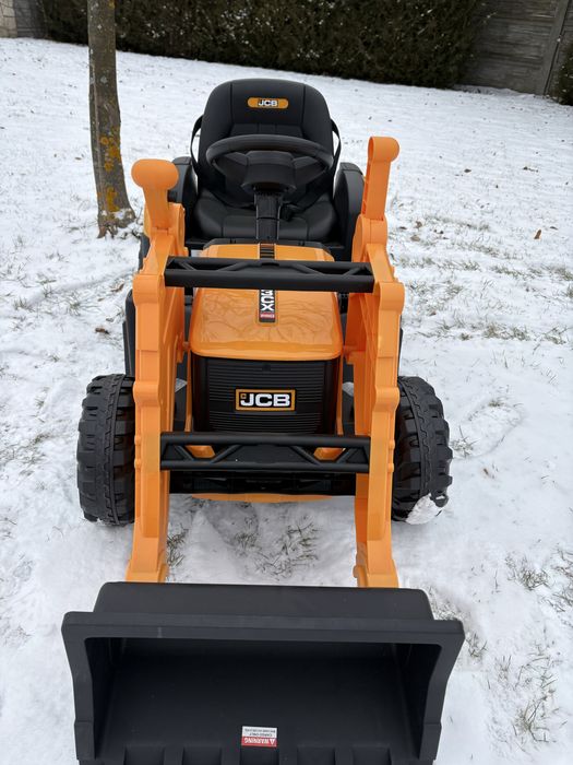 Koparka traktorek na akumulator autko elektryczny pojazd