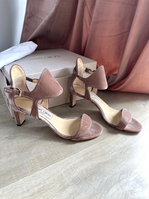 Jimmy choo босоніжки hermes велюрові