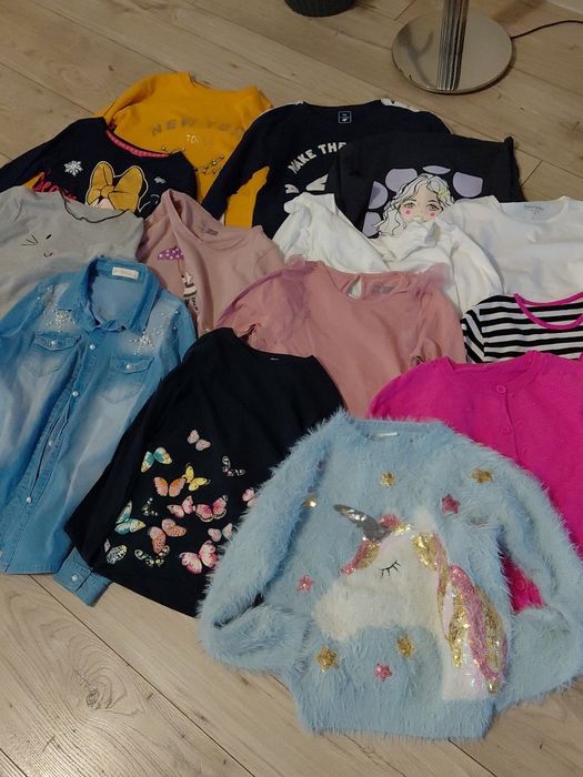 Sprzedam mega pakę ciuchów dla dziewczynki