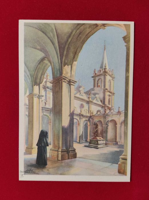 Inteiro postal - Série G MIX 18 Portalegre - Claustro da Sé