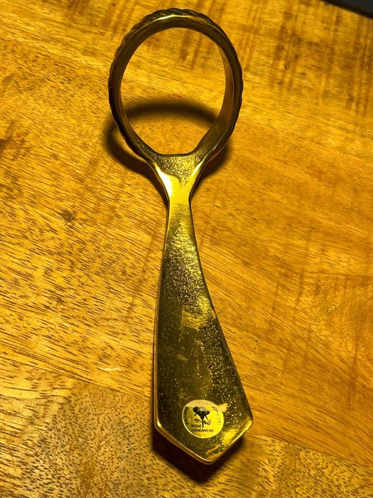 Відкривачка Галстук Открывалка для бутылок Штопор Бронза