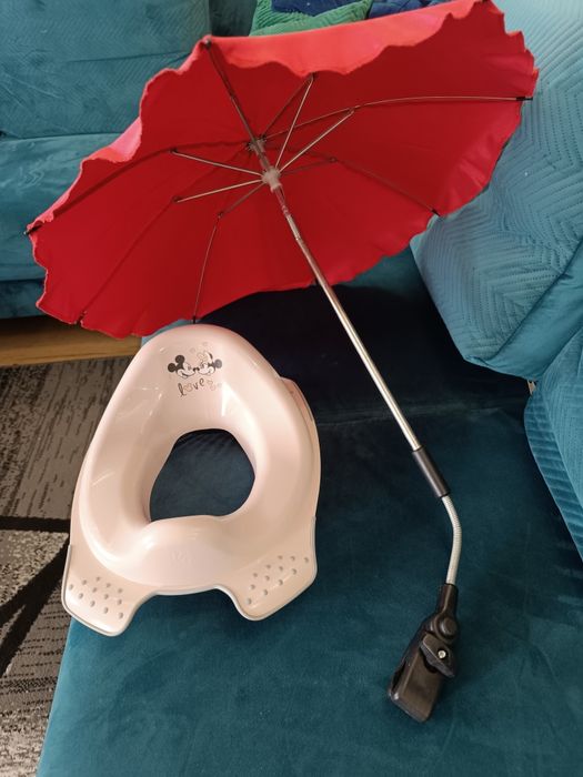Nakładka na sedes i parasolka