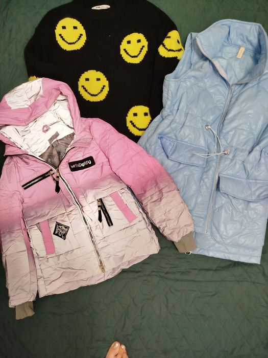 Демисезонна Куртка, желетка, безрукавка 134,  кофта 140-146, осінь