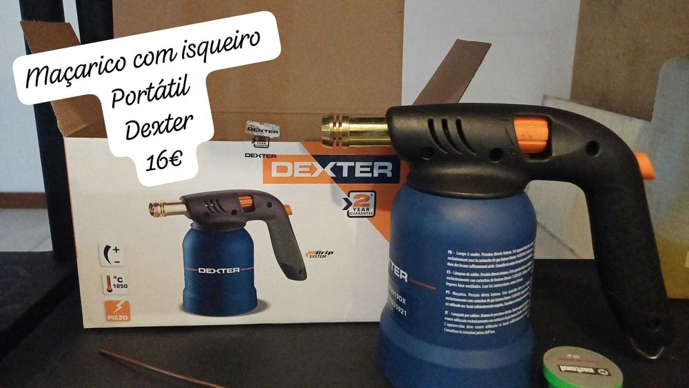 Retífica manual, maçarico, jogo de pinças e cnc router