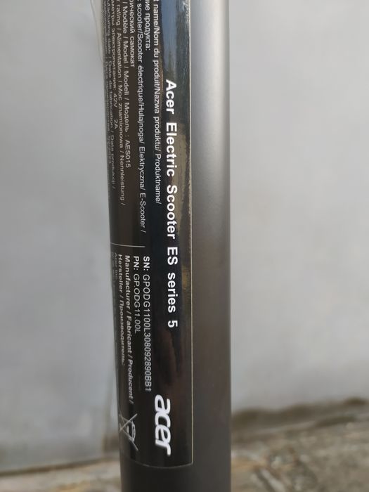 Електросамокат Acer 5 series