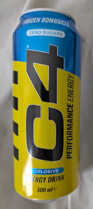 22 latas bebida energética C4