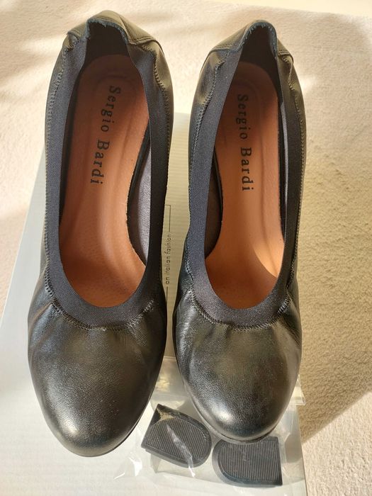 Półbuty Sergio Bardi R.39 skóra naturalna