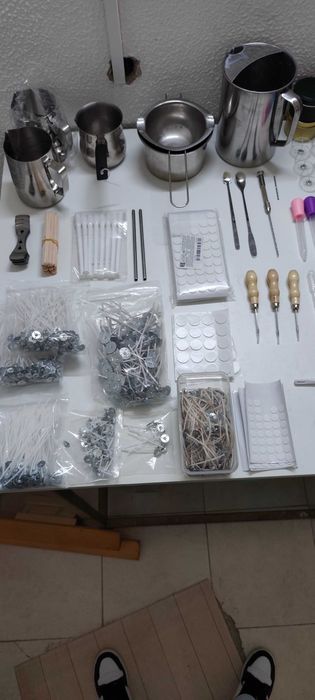 Kit para fazer velas