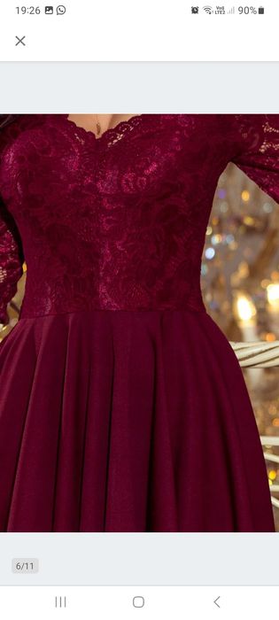 Sukienka z dłuższym tyłem