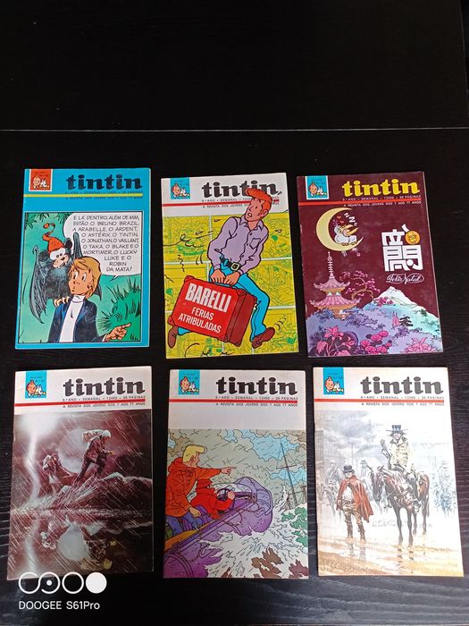 Revistas tin tin 9.ano