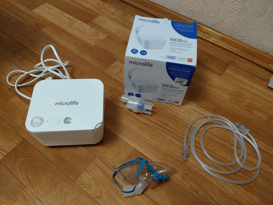 Ингалятор небулайзер Microlife NEB 200. Компрессор